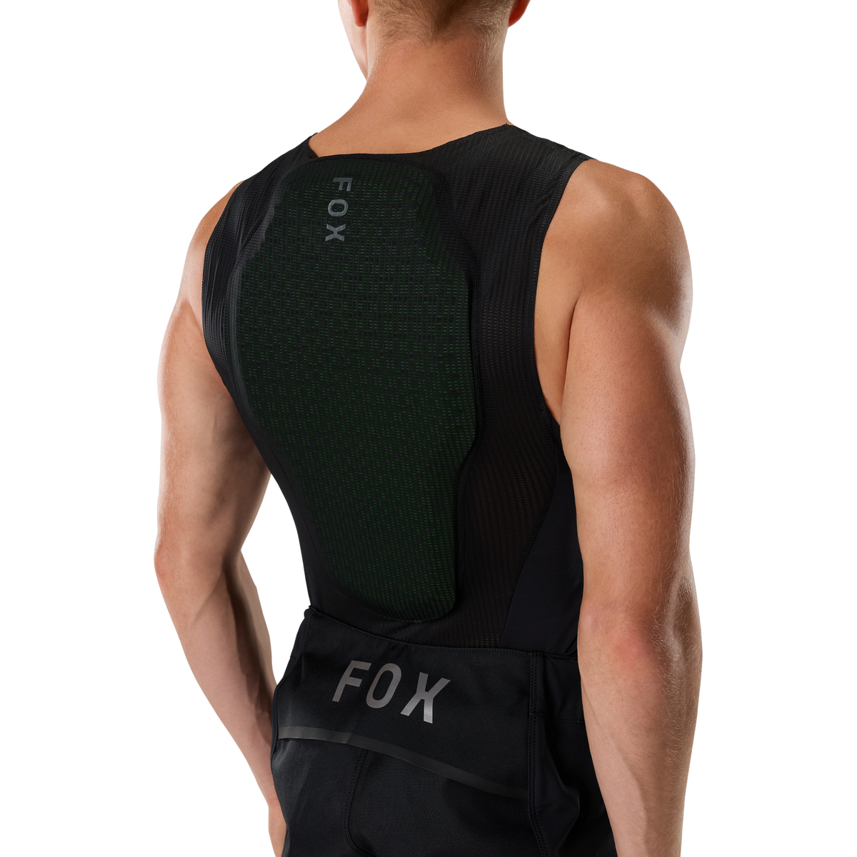 Fox Head Baseframe Pro Koroyd Sleeveless Guard — Chest and back coverage, arms free