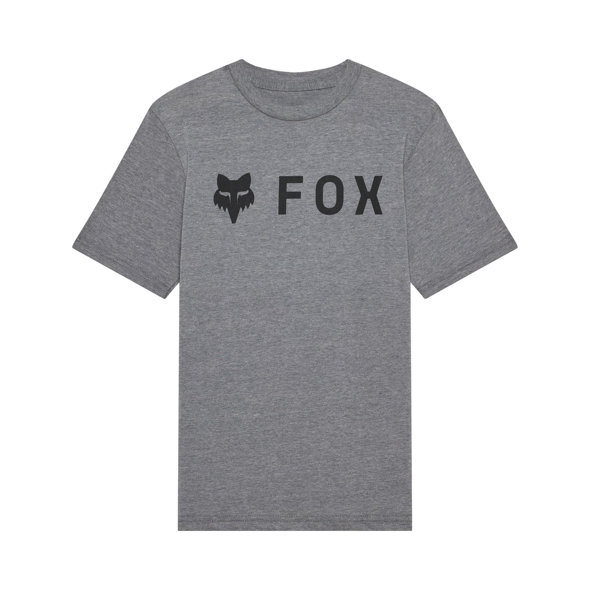 Fox Head Youth Absolute Tee 2026 — HEATHER DARK GREY