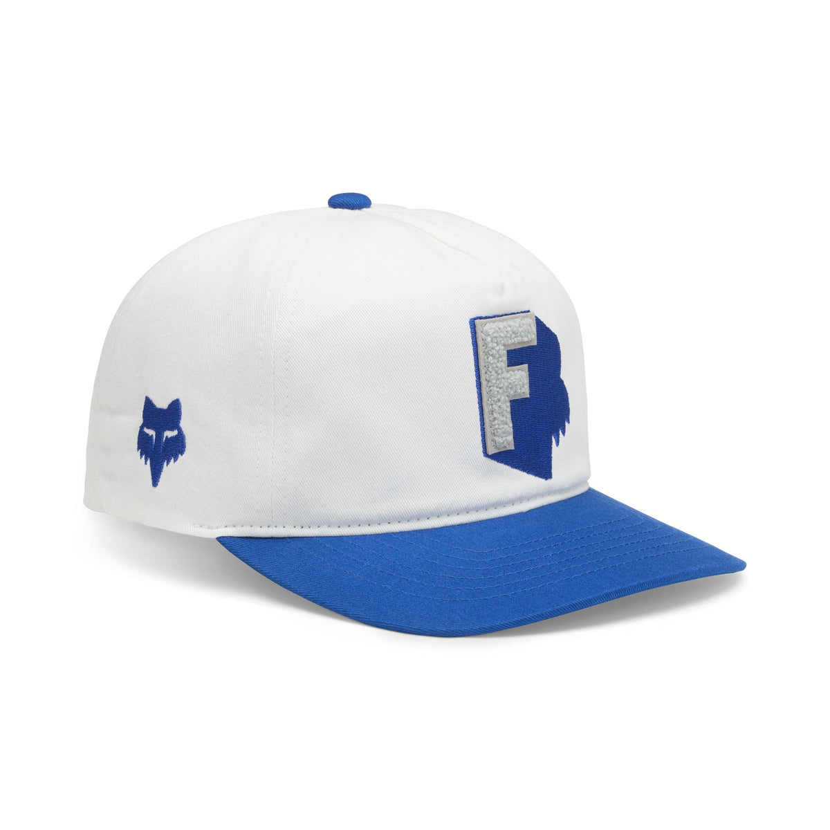 Fox Head Shadow Snapback Hat 2026 — WHITE