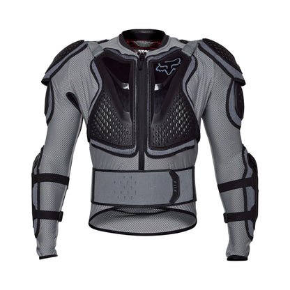 Fox Head Titan Sport Chest Guard Jacket — CLOUD GREY