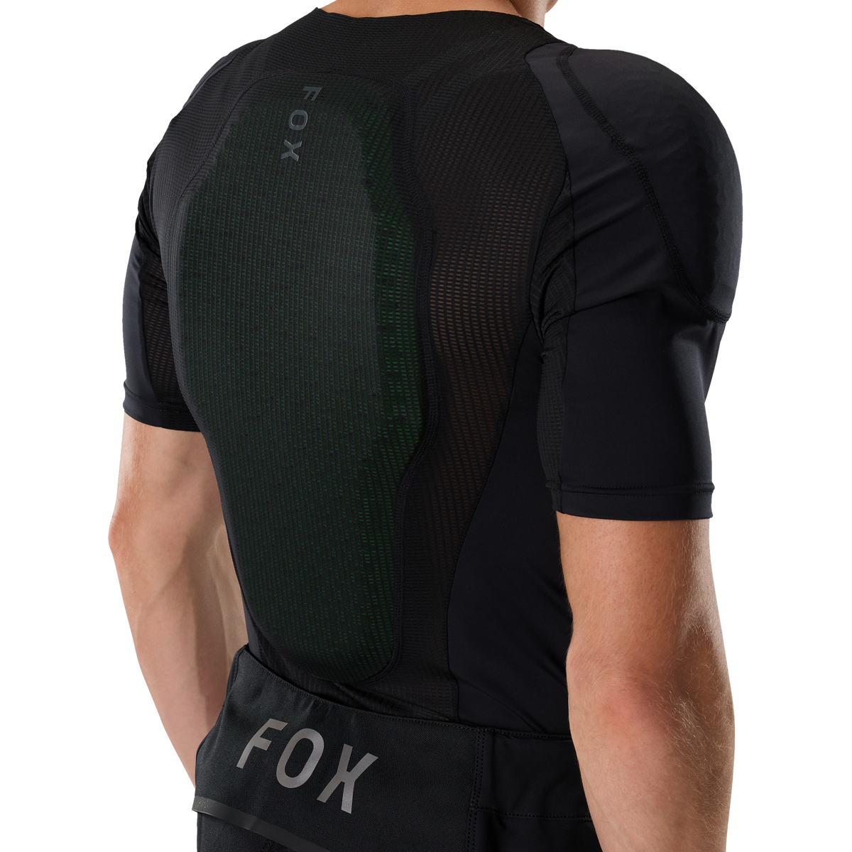 Fox Head Baseframe Pro Koroyd Short Sleeve Guard — Shoulder coverage in a short sleeve