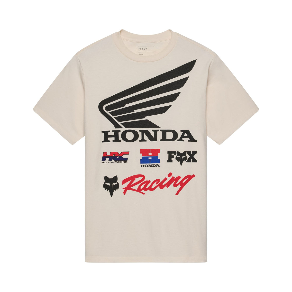 Fox Head Honda 195 Original Tee — OFF WHITE