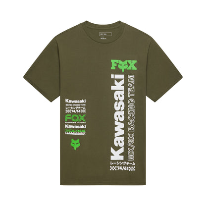 Fox Head Kawi 195 Original Tee — OLIVE GREEN