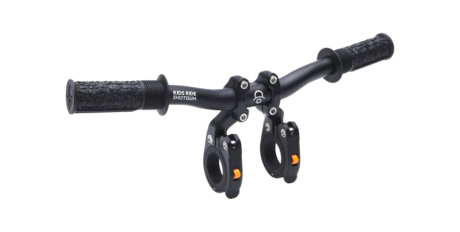 Kids Ride Shotgun Pro II Child Bike Seat + Handlebars Combo