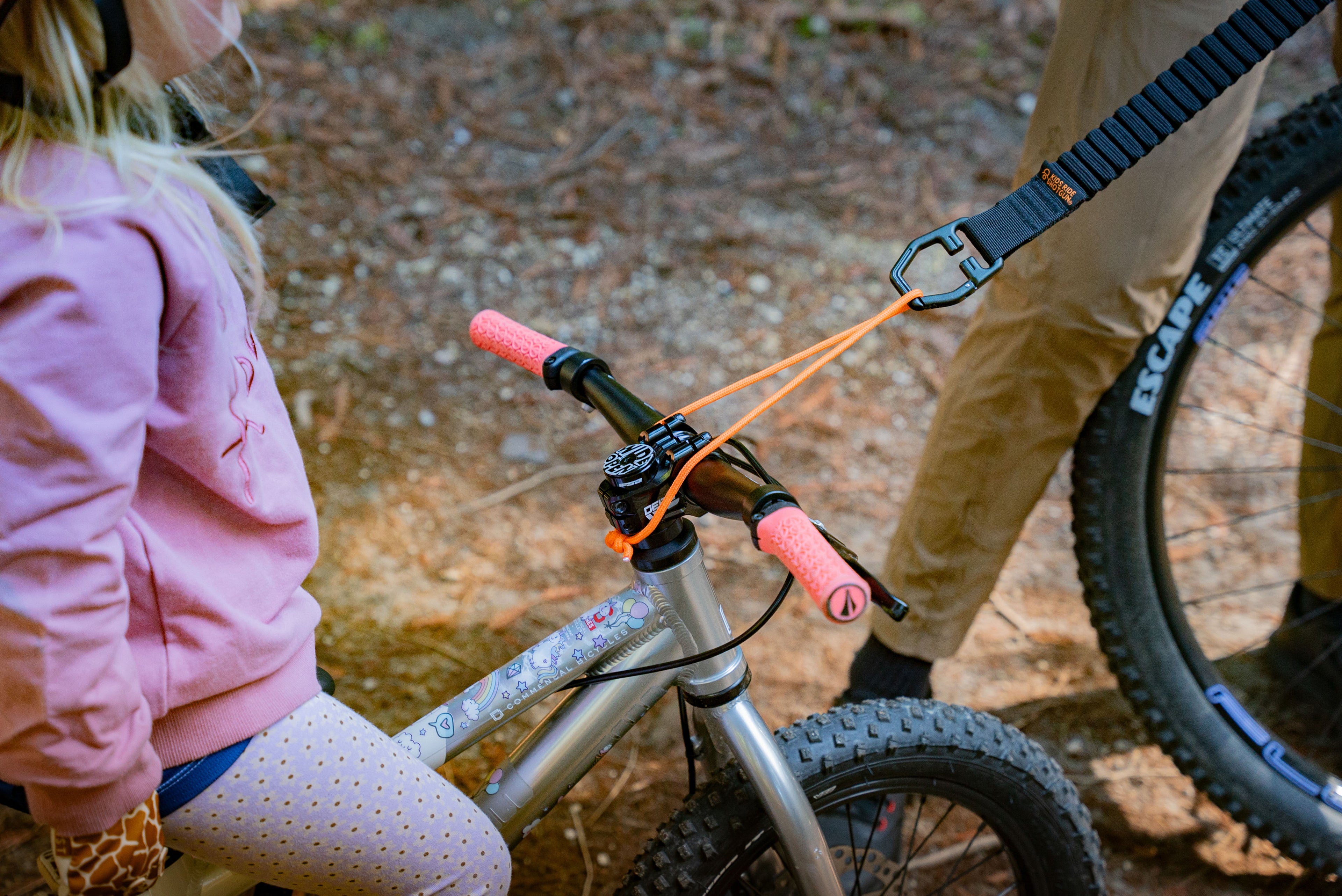 Kids Ride Shotgun Quick Fit MTB Tow Rope