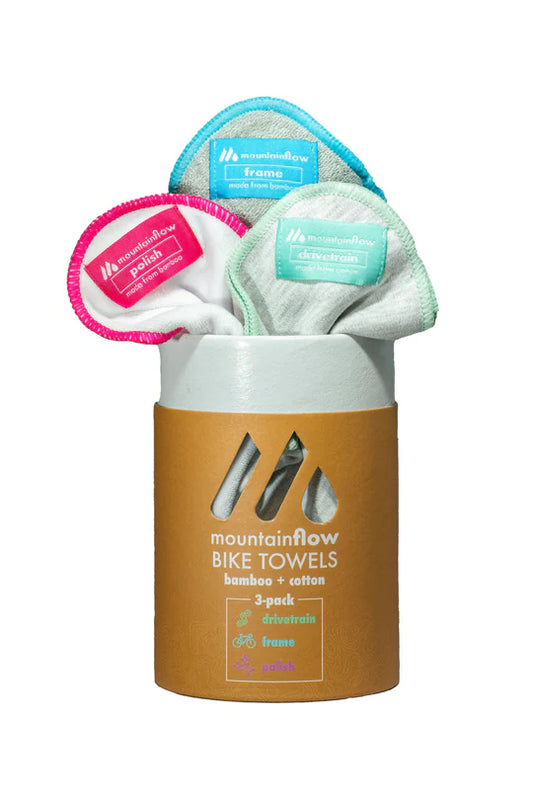 mountainFLOW Bike Cleaning Towels-BRINK