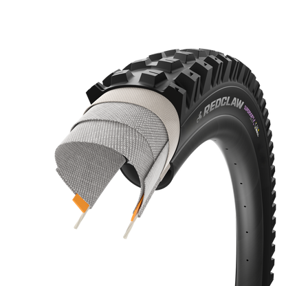Pirelli Scorpion Red Claw DHWALL+ tyre section - Super Soft compound