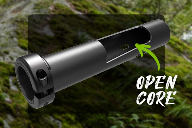 SDG Open Core Thrice Lock On Grips – Hidden shaping that helps the hand