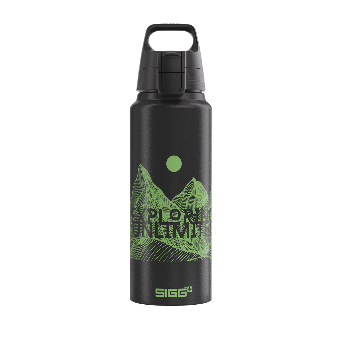 SIGG WMB ONE Pathfinder Bottle 1L - 1L, Black