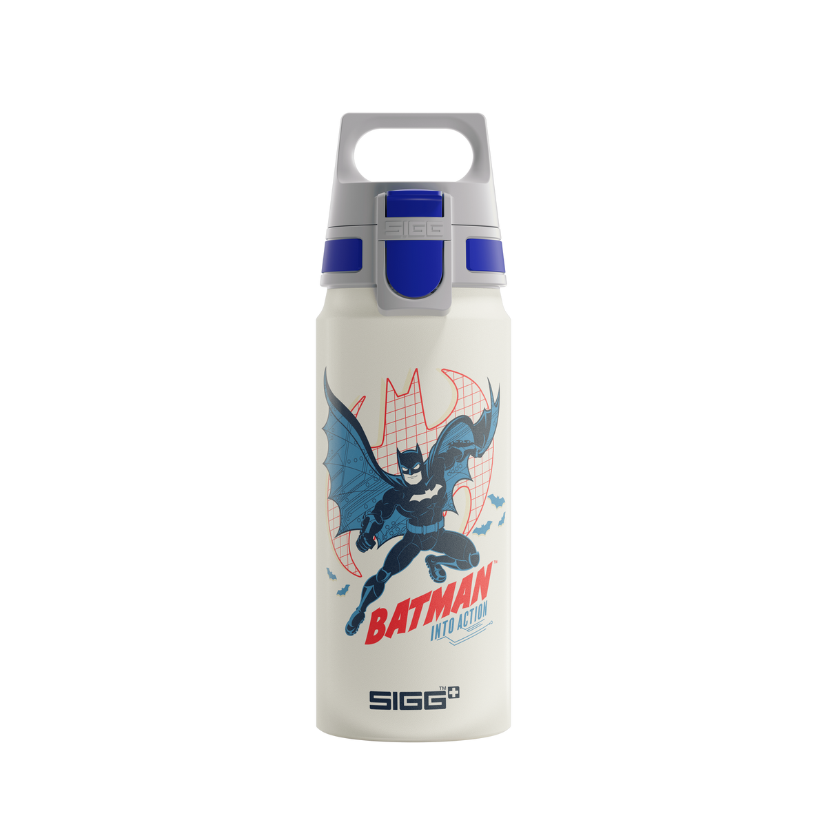 SIGG WMB ONE Batman Bottle - 600ml, Batman Into Action White