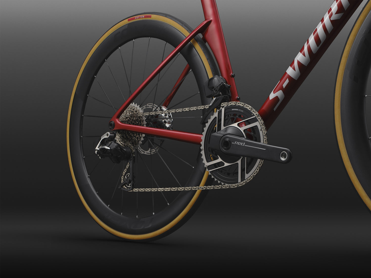 Specialized Tarmac SL9 electronic drivetrain detail