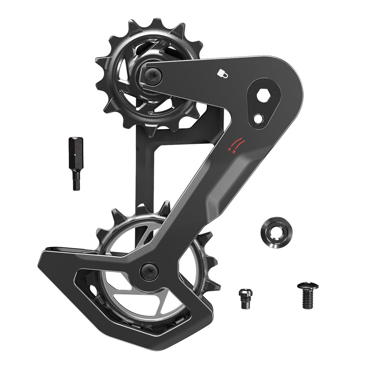 SRAM T-Type Eagle Rear Mech Cage Kit - Carbon - SSP18104023