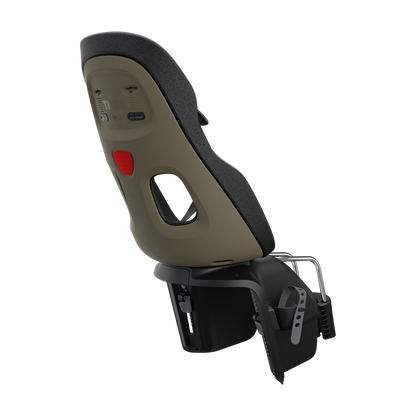 Thule Yepp Nexxt 2 Maxi Frame-Mount Child Seat - Deep Khaki - rear view
