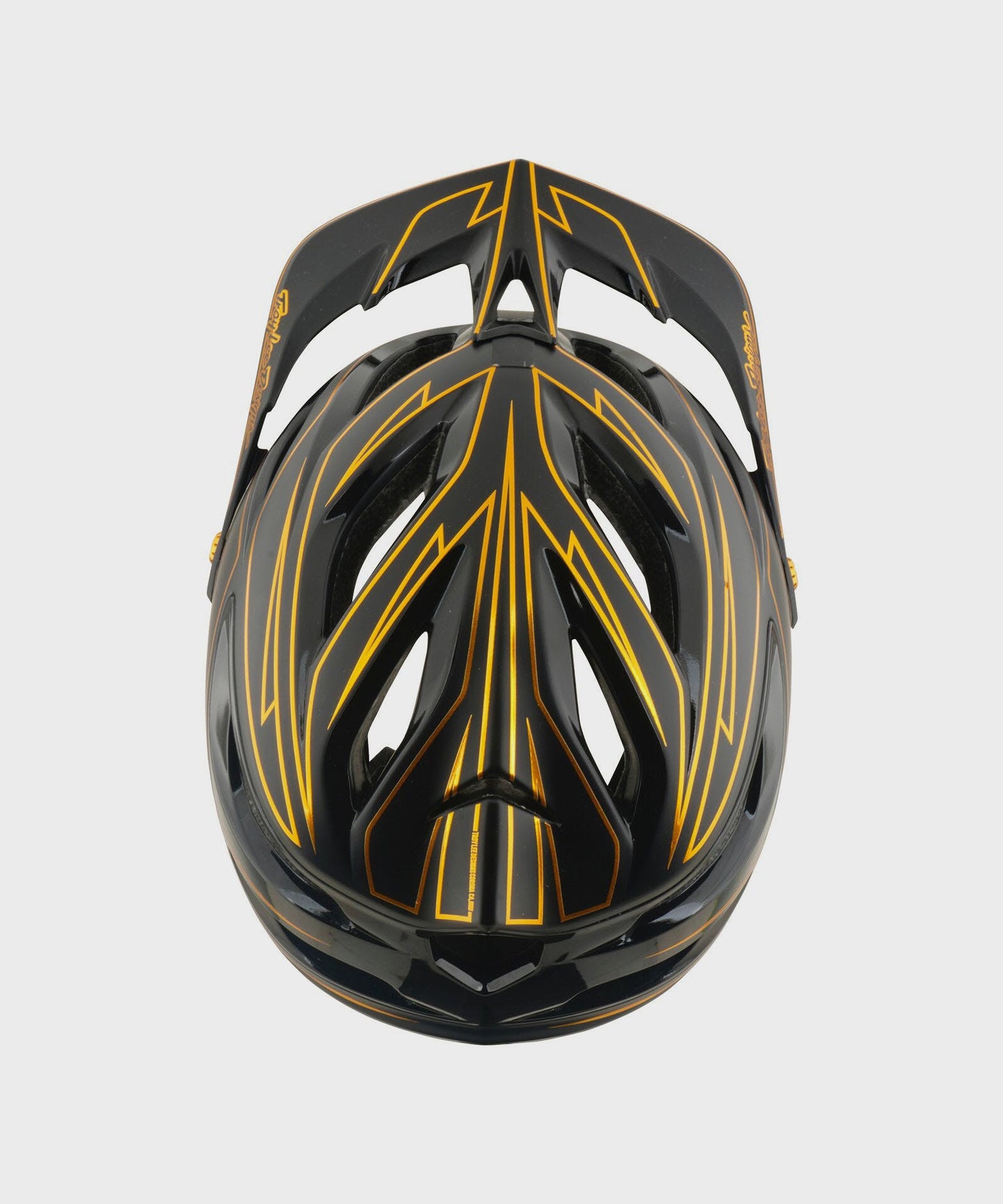 Troy Lee Designs A3 Helmet 2026 - Pinstripe Black - View 4 - BRINK