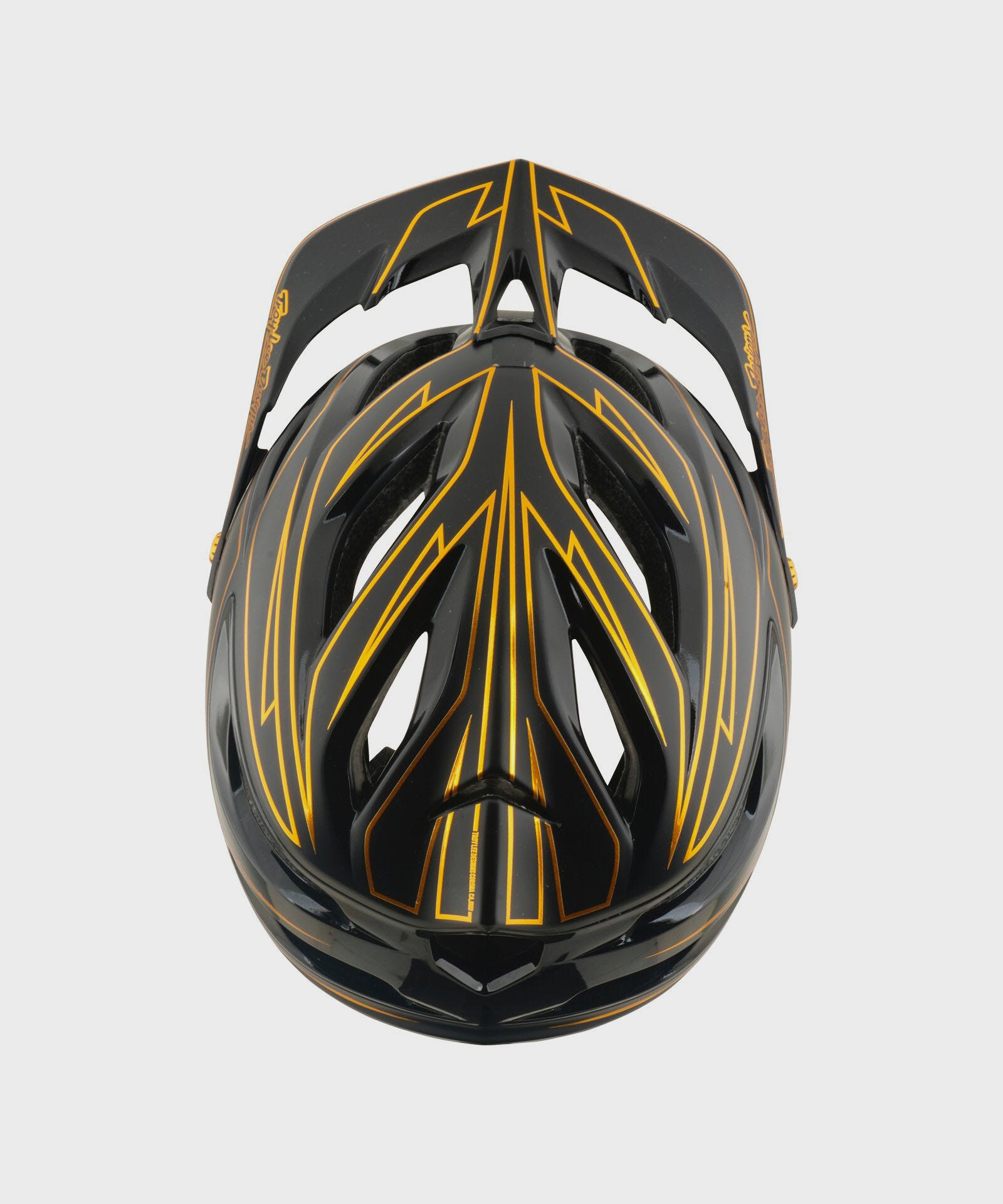 Troy Lee Designs A3 Helmet 2026 - Pinstripe Black - View 4 - BRINK
