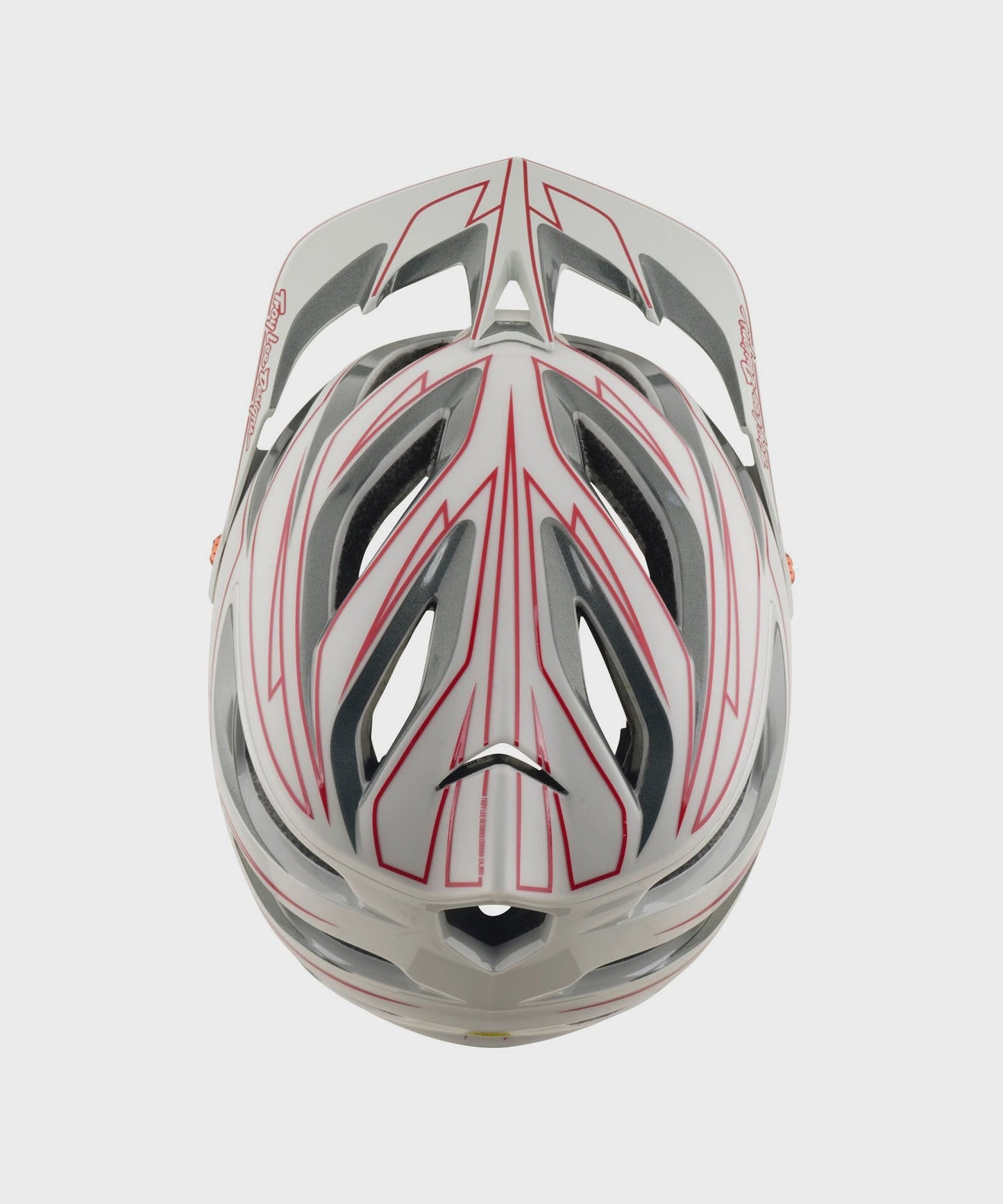 Troy Lee Designs A3 Helmet 2026 - Pinstripe Grey - View 4 - BRINK