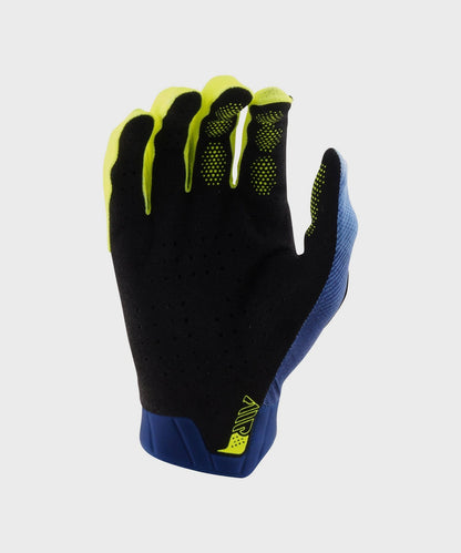Troy Lee Designs Air Glove 2026 - Illusion Slate/Flo Yellow - View 2 - BRINK