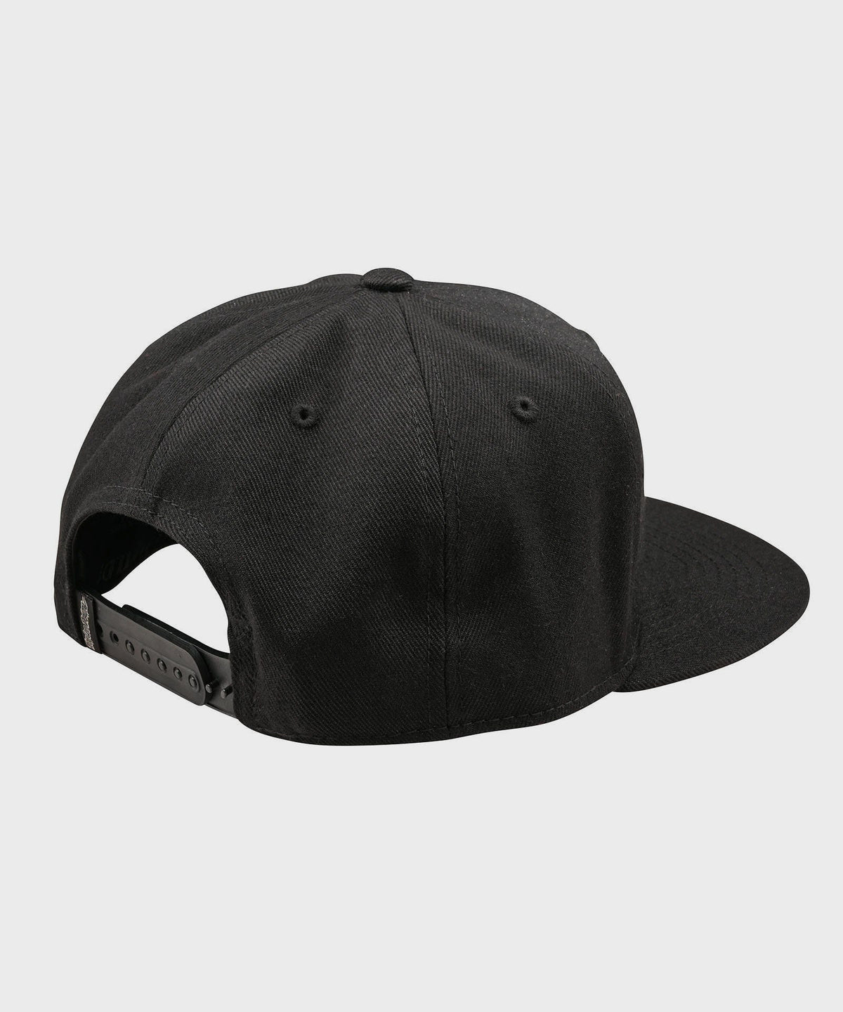 Troy Lee Designs Badge Flat Bill Snapback 2026 - Black - View 2 - BRINK