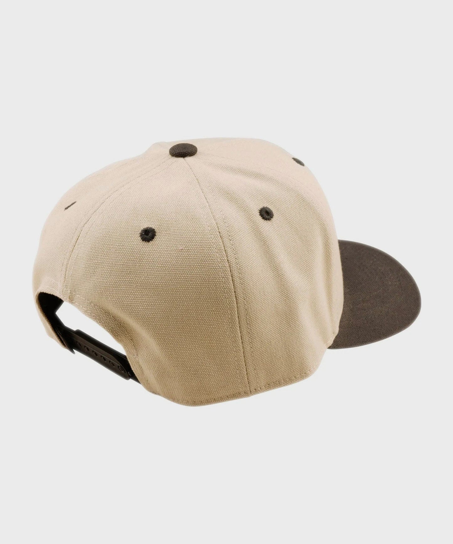 Troy Lee Designs Curved Snapback Hat 2026 - Pumice/Black - View 2 - BRINK
