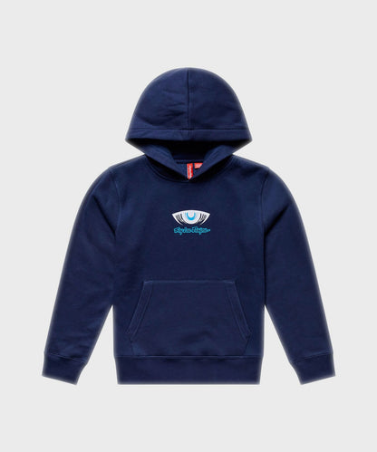 Troy Lee Designs Cyborg Youth Pullover 2026 - Navy - View 1 - BRINK