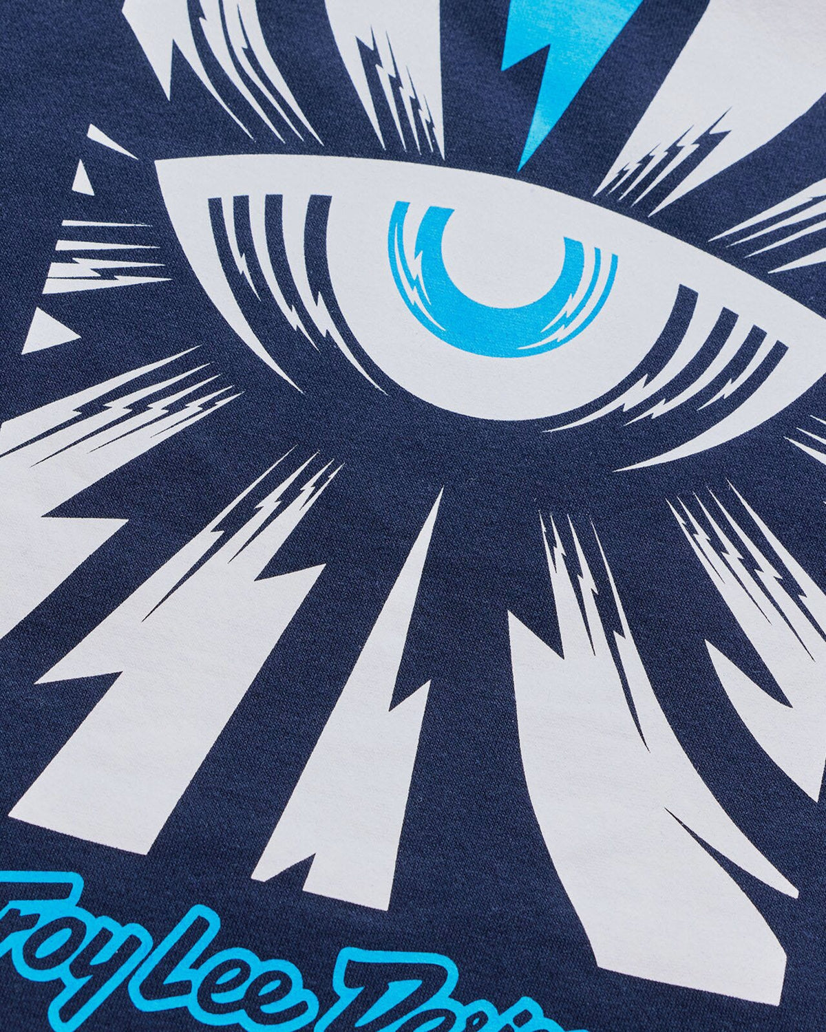 Troy Lee Designs Cyborg Youth Pullover 2026 - Navy - View 4 - BRINK