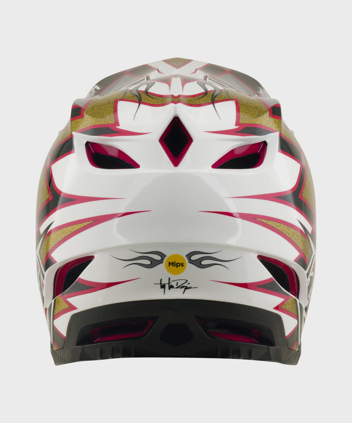 Troy Lee Designs D4 Composite Helmet 2026 - Flush Black - View 3 - BRINK