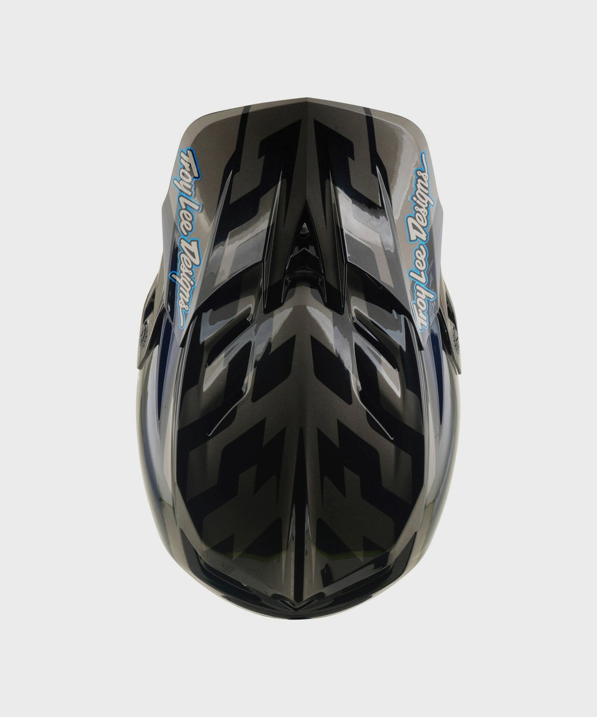 Troy Lee Designs D4 Composite Helmet 2026 - Burst Grey - View 4 - BRINK