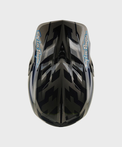 Troy Lee Designs D4 Composite Helmet 2026 - Burst Grey - View 4 - BRINK