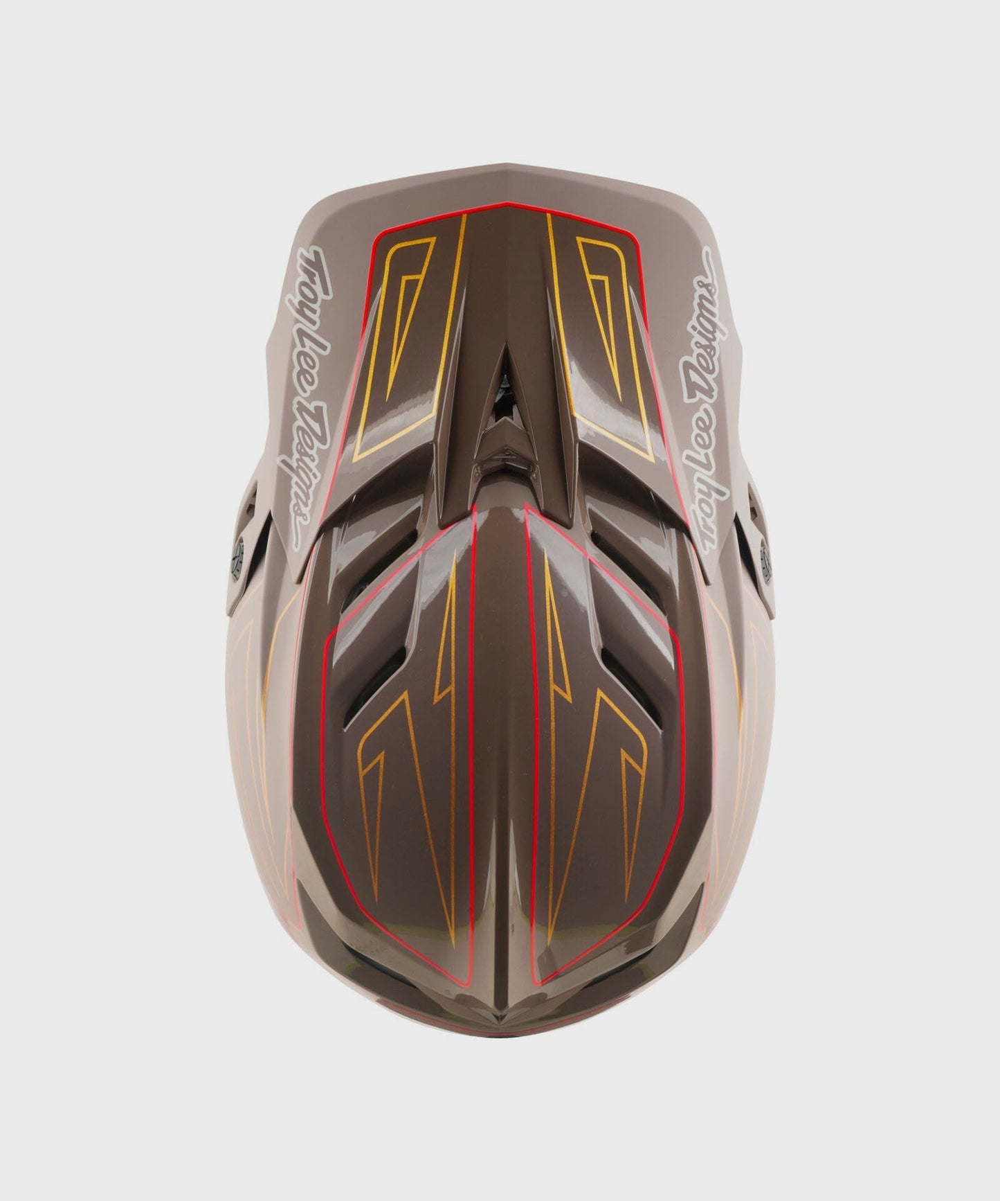 Troy Lee Designs D4 Polyacrylite Helmet 2026 - Shadow Pro Timber - View 4 - BRINK