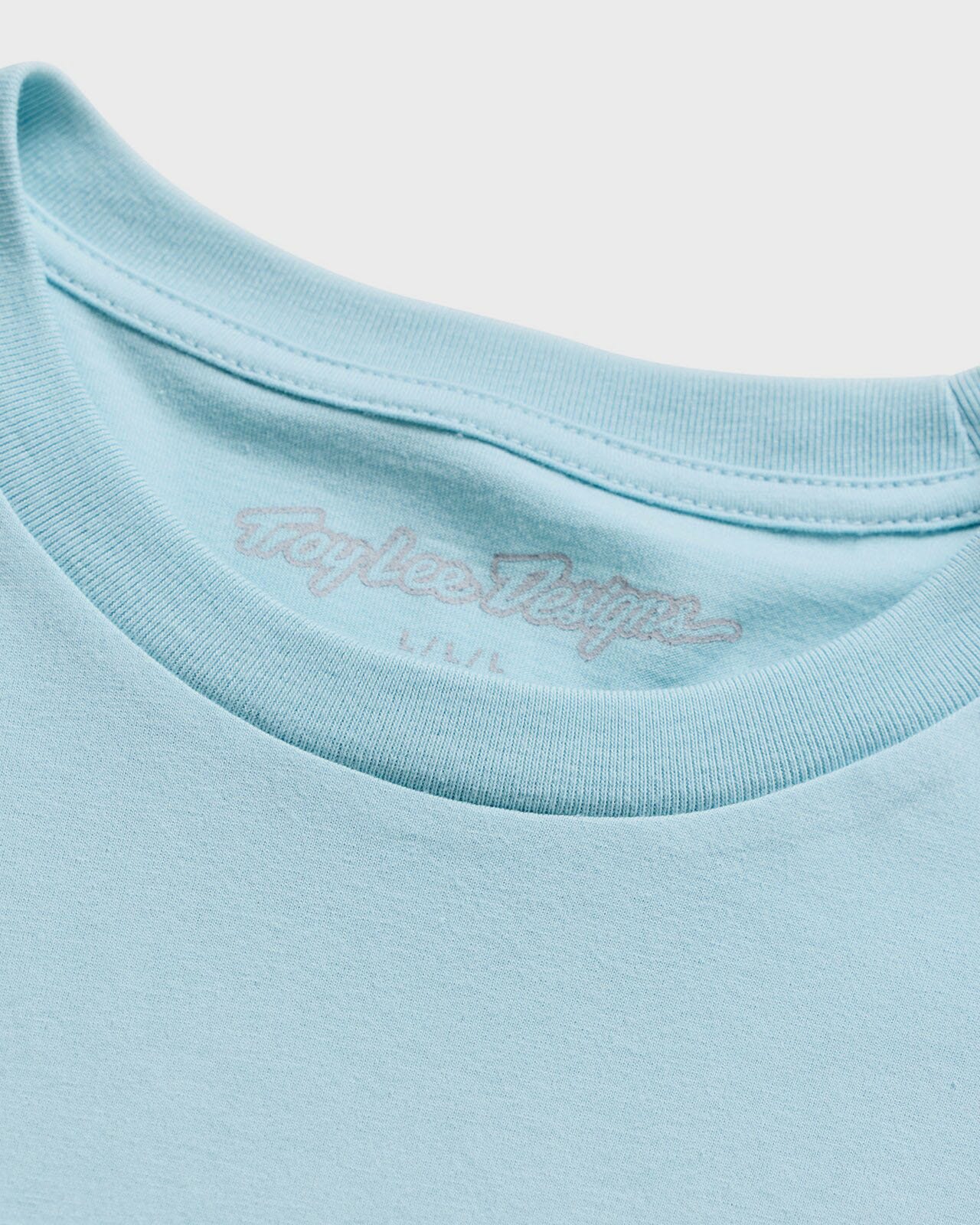 Troy Lee Designs Deuces LS Tee 2026 - Dawn Blue - View 3 - BRINK