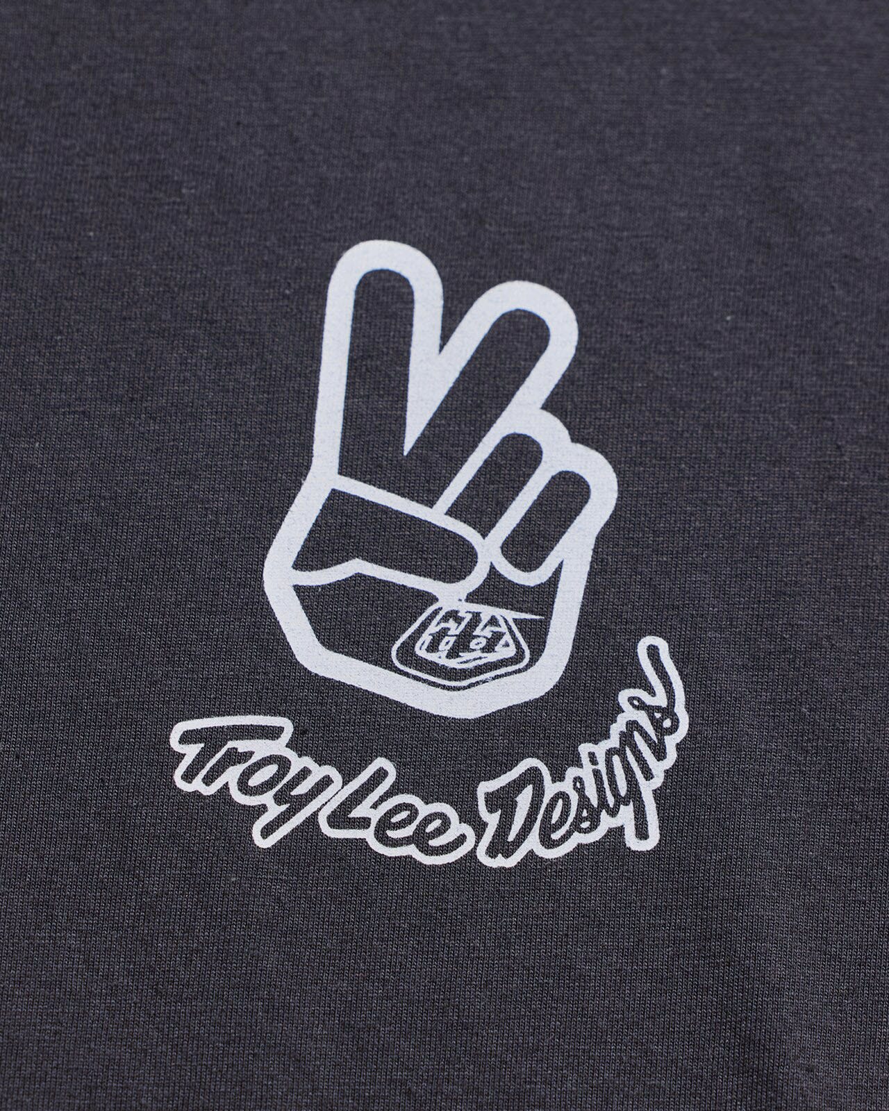 Troy Lee Designs Deuces LS Tee 2026 - Carbon - View 4 - BRINK