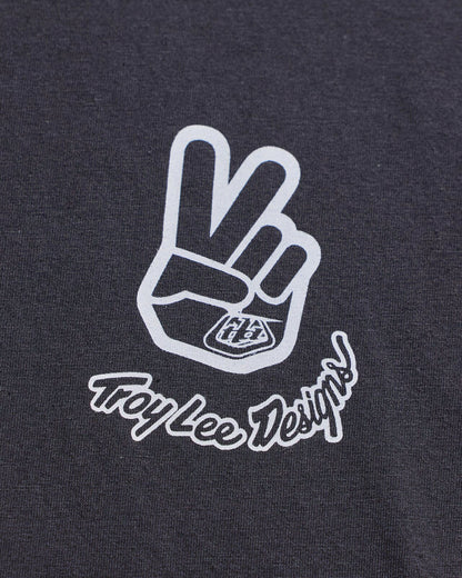 Troy Lee Designs Deuces LS Tee 2026 - Carbon - View 4 - BRINK