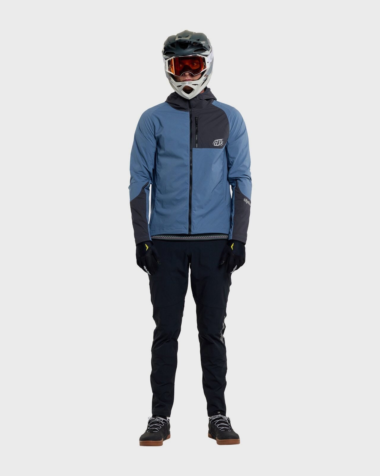 Troy Lee Designs Drift Windbreaker 2026 - Mono Slate - View 3 - BRINK