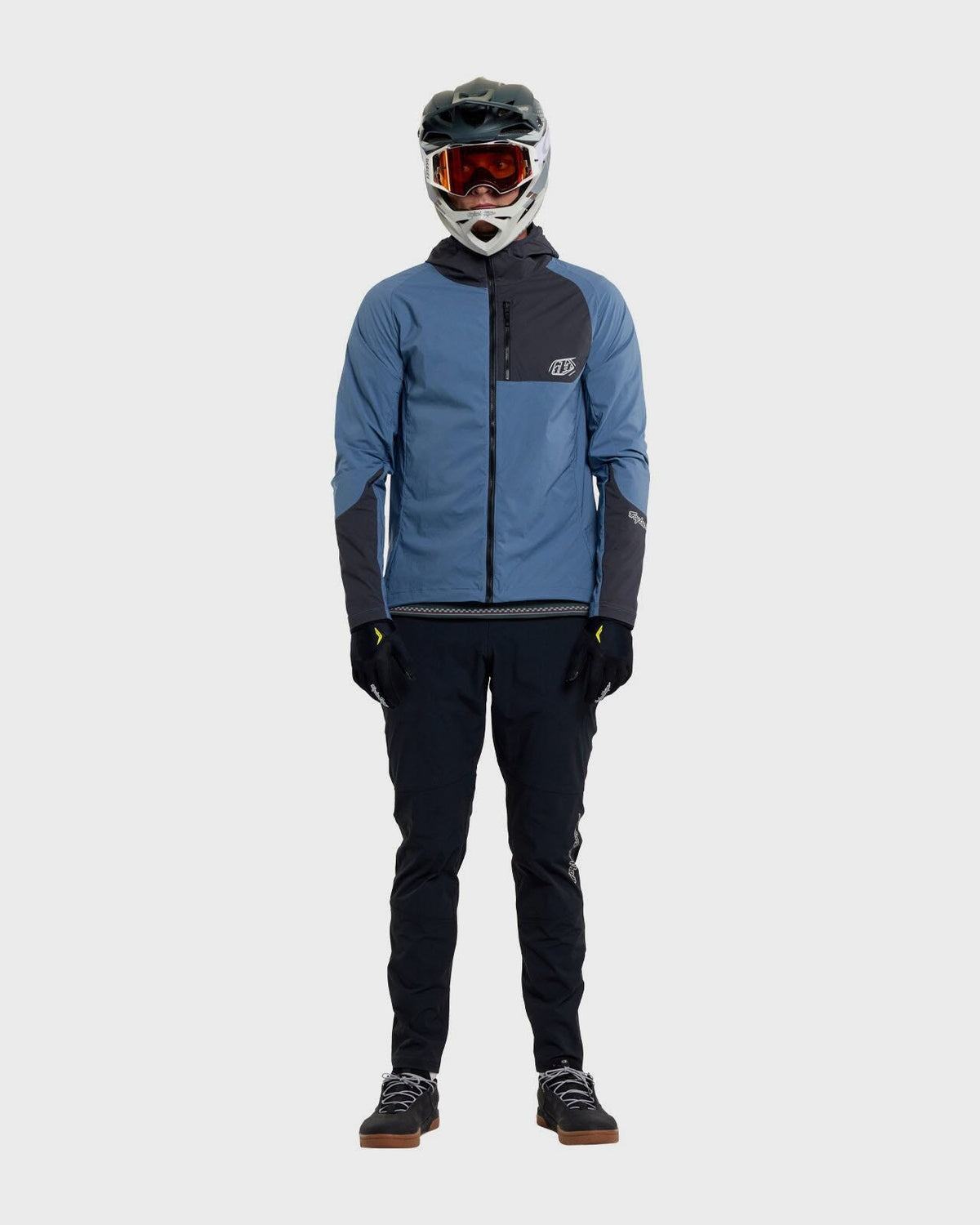 Troy Lee Designs Drift Windbreaker 2026 - Mono Slate - View 3 - BRINK