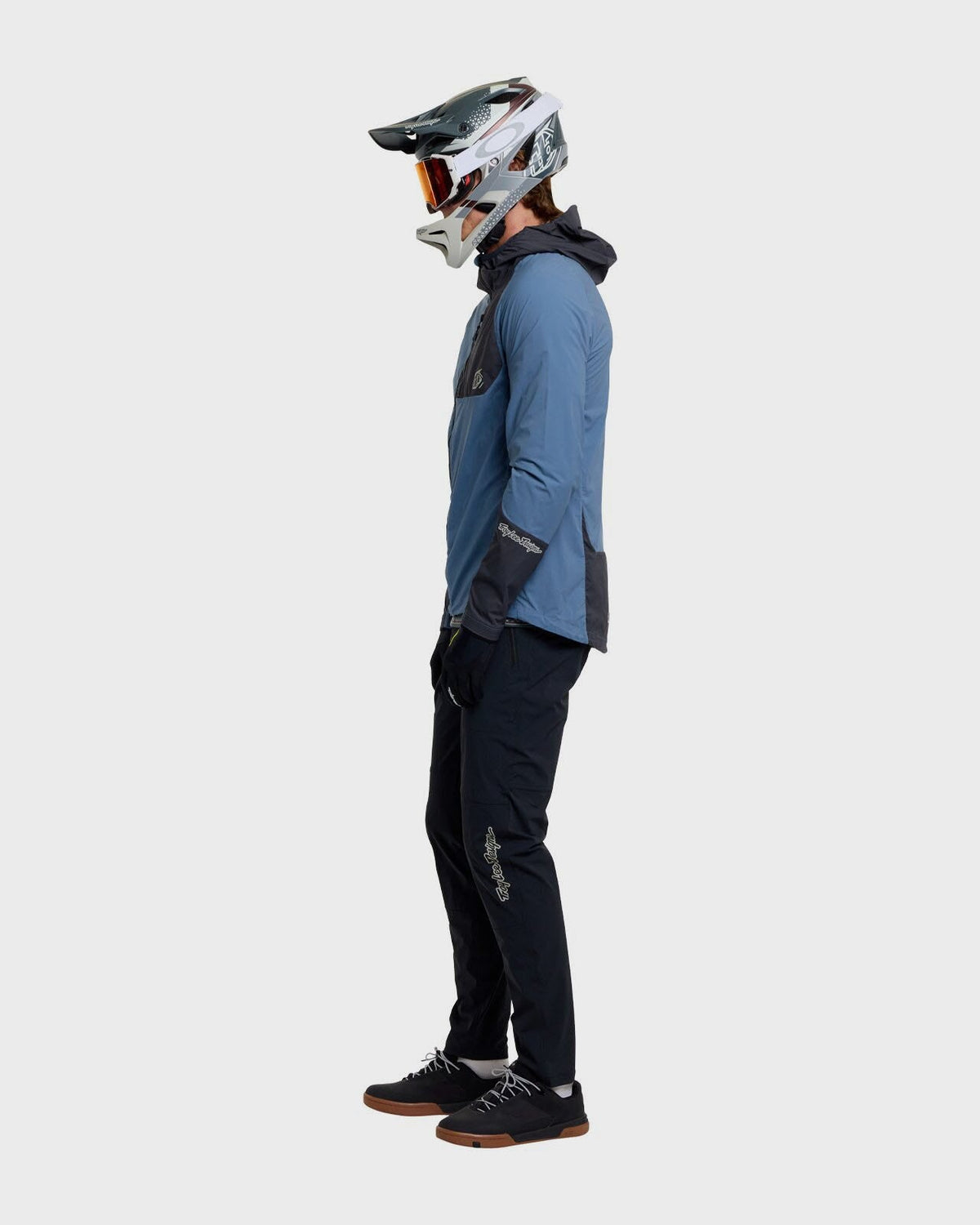 Troy Lee Designs Drift Windbreaker 2026 - Mono Slate - View 4 - BRINK
