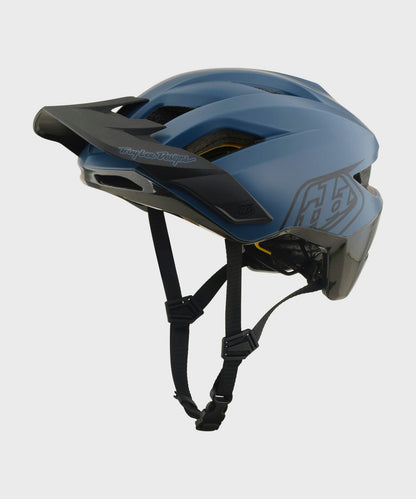 Troy Lee Designs Flowline Helmet 2026 - Point Slate / Charcoal - View 1 - BRINK
