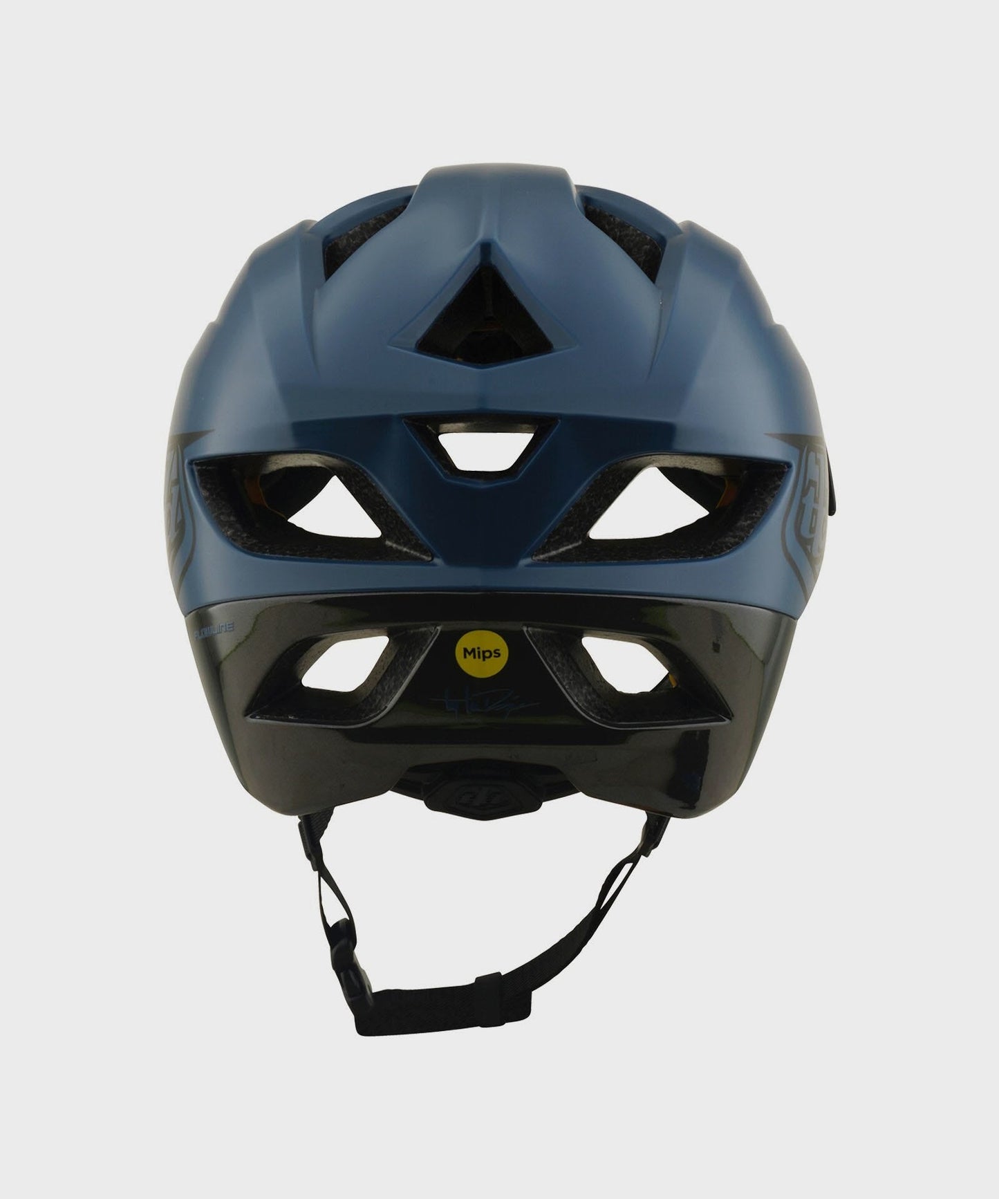 Troy Lee Designs Flowline Helmet 2026 - Point Slate / Charcoal - View 3 - BRINK