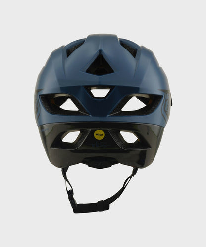 Troy Lee Designs Flowline Helmet 2026 - Point Slate / Charcoal - View 3 - BRINK