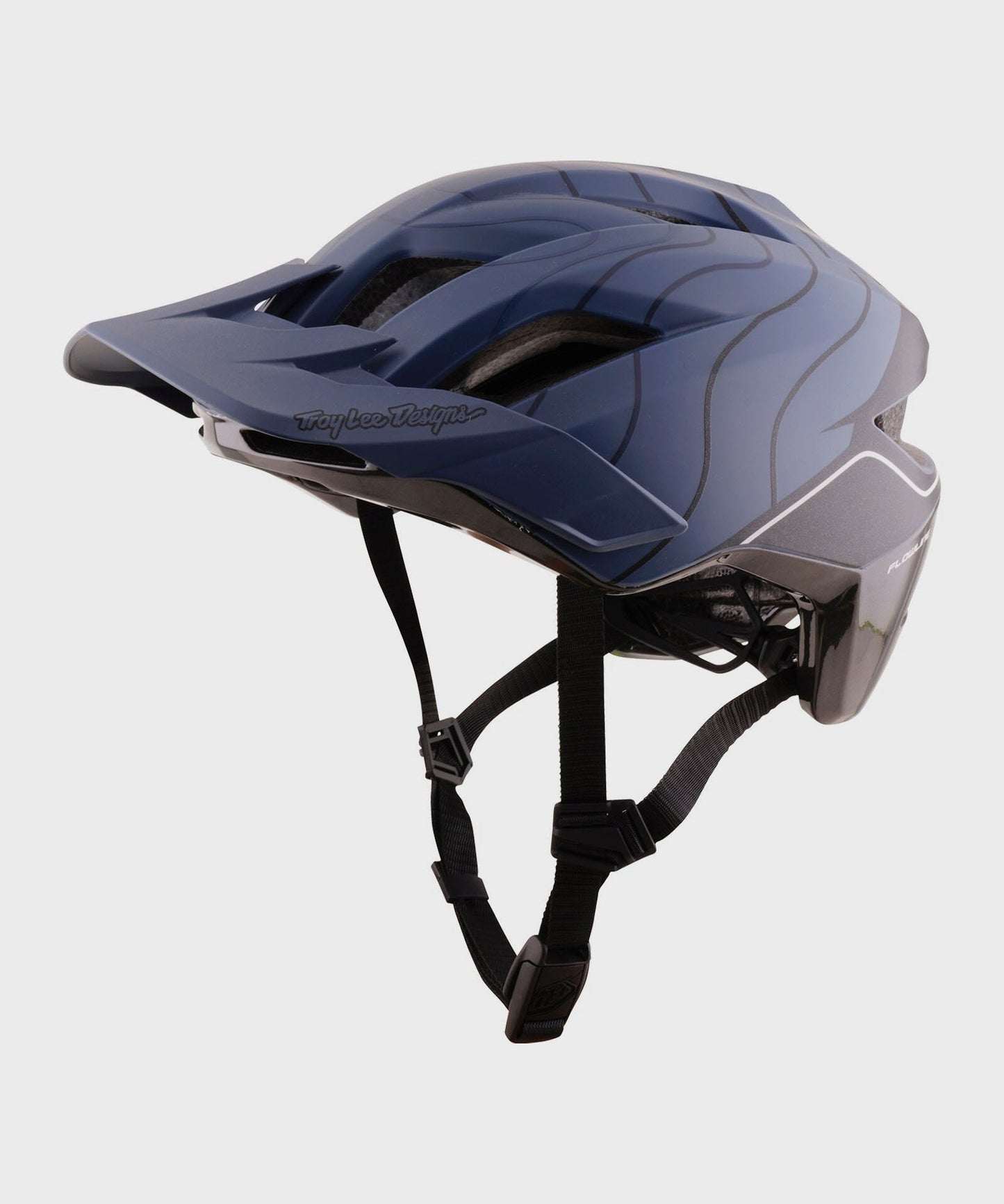 Troy Lee Designs Flowline SE Helmet 2026 - Dipped Slate / Charcoal - View 1 - BRINK