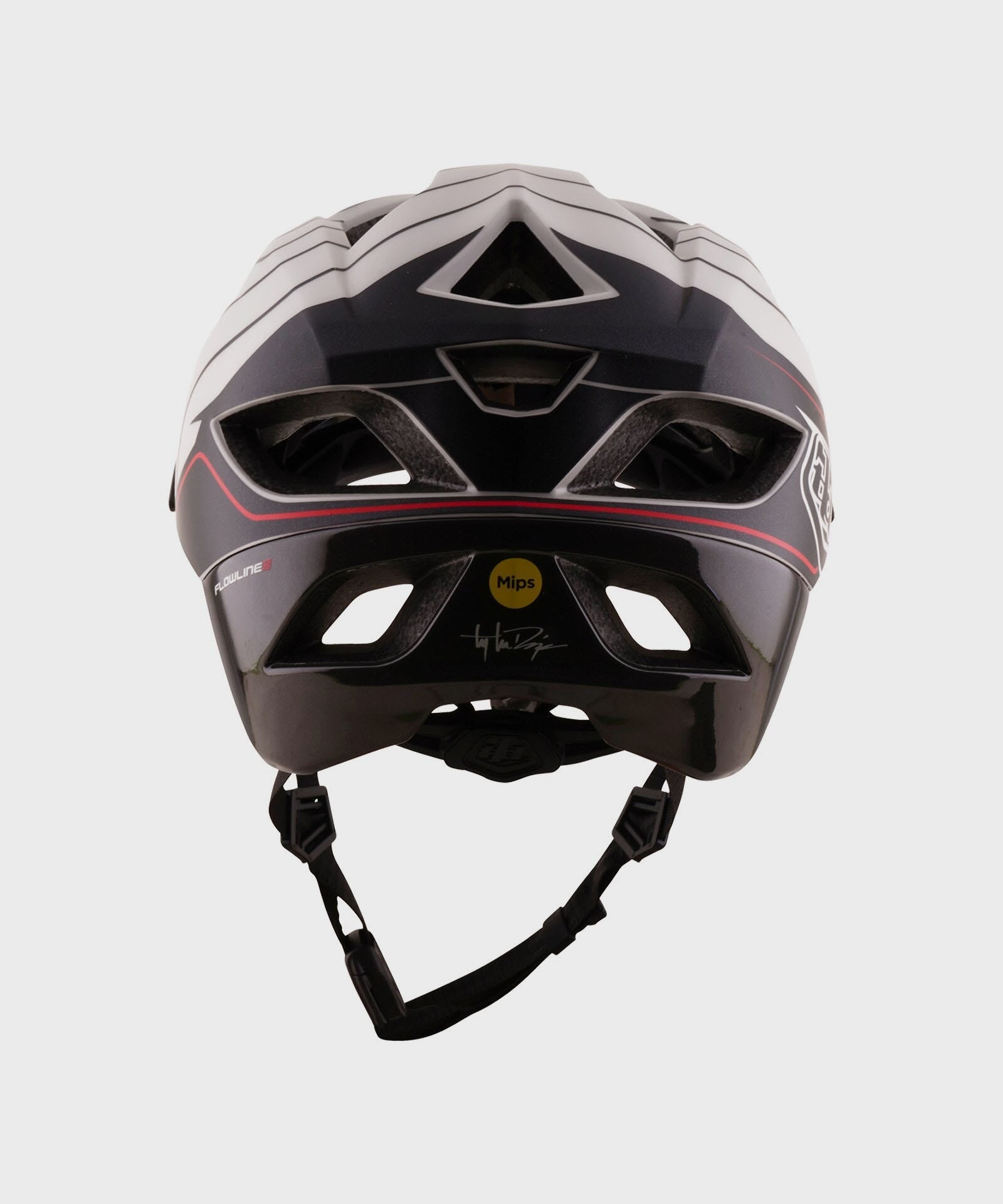 Troy Lee Designs Flowline SE Helmet 2026 - Dipped Pumice / Charcoal - View 3 - BRINK