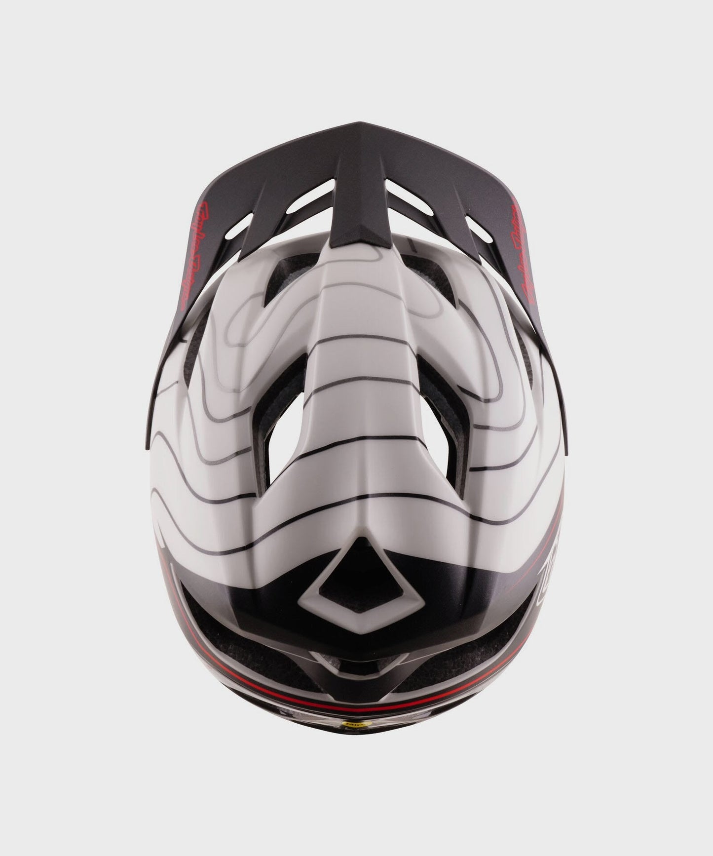 Troy Lee Designs Flowline SE Helmet 2026 - Dipped Pumice / Charcoal - View 4 - BRINK