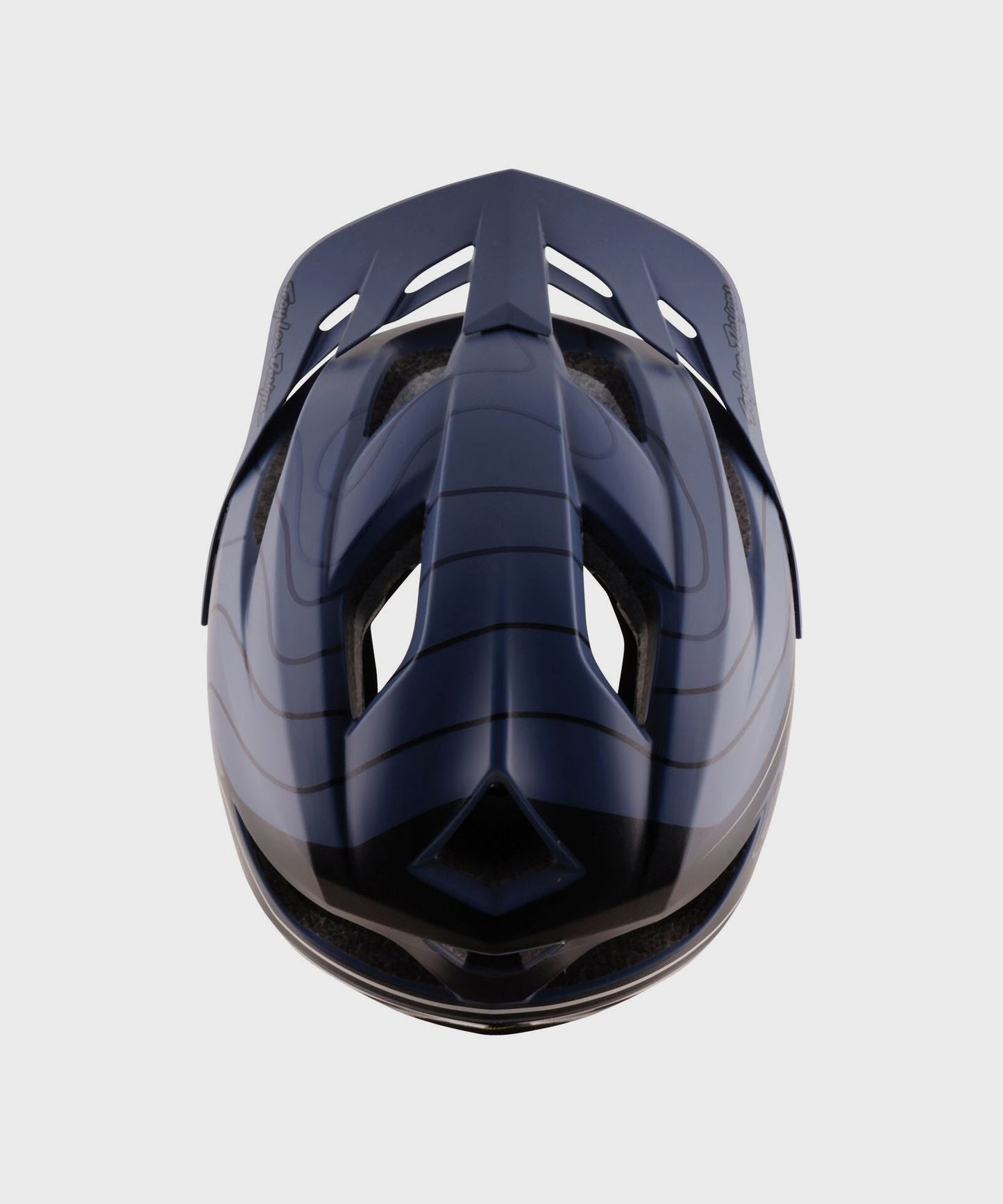 Troy Lee Designs Flowline SE Helmet 2026 - Dipped Slate / Charcoal - View 4 - BRINK