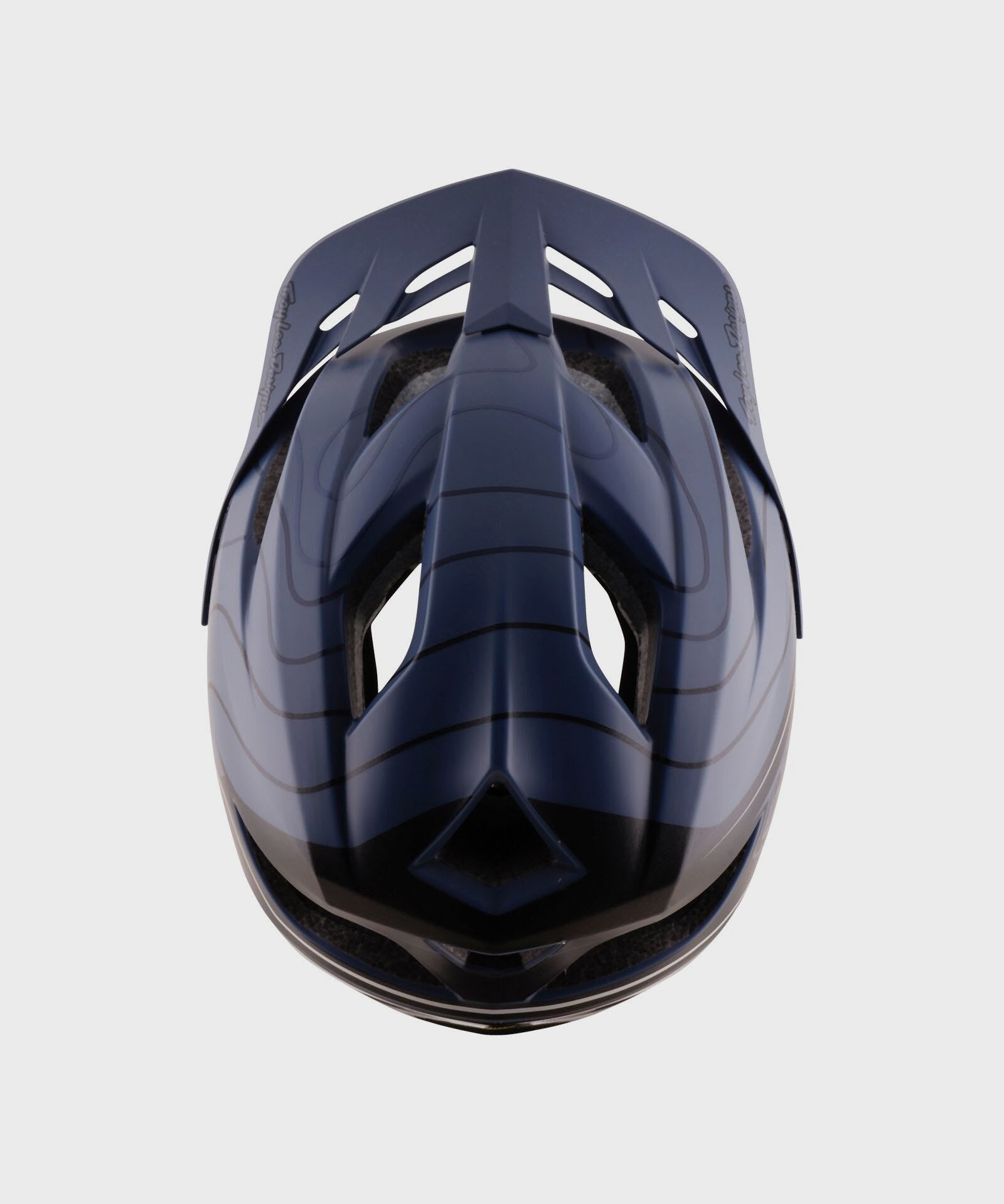 Troy Lee Designs Flowline SE Helmet 2026 - Dipped Slate / Charcoal - View 4 - BRINK