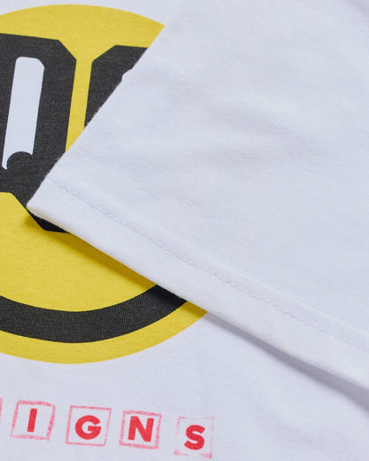 Troy Lee Designs Happy Dayz Youth SS Tee 2026 - White - View 4 - BRINK