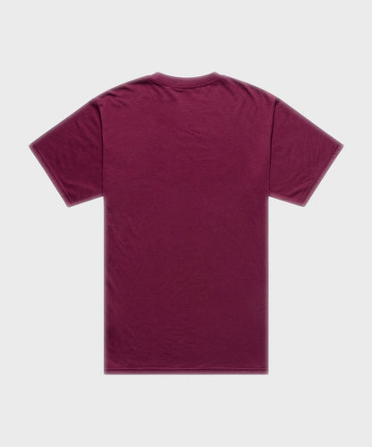 Troy Lee Designs Portrait SS Tee 2026 - Sangria - View 2 - BRINK
