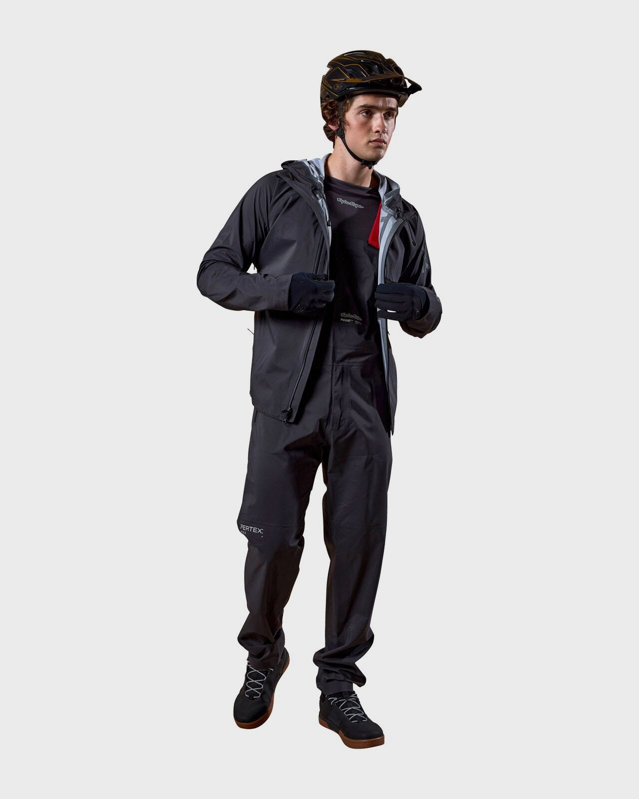 Troy Lee Designs Resist Pro Jacket 2026 - Mono Carbon - View 3 - BRINK