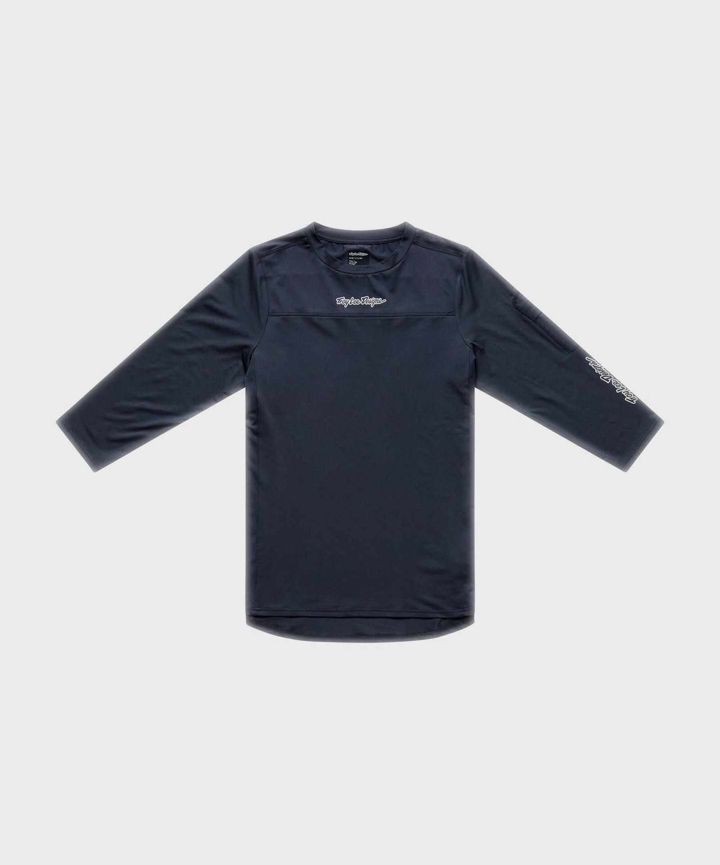 Troy Lee Designs Ruckus Ride 3/4 Tee 2026 - Mono Carbon - View 1 - BRINK