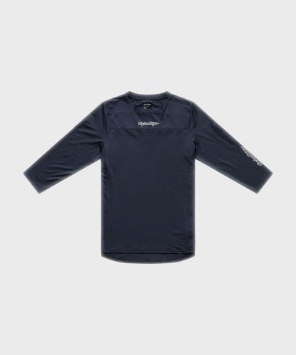 Troy Lee Designs Ruckus Ride 3/4 Tee 2026 - Mono Carbon - View 1 - BRINK