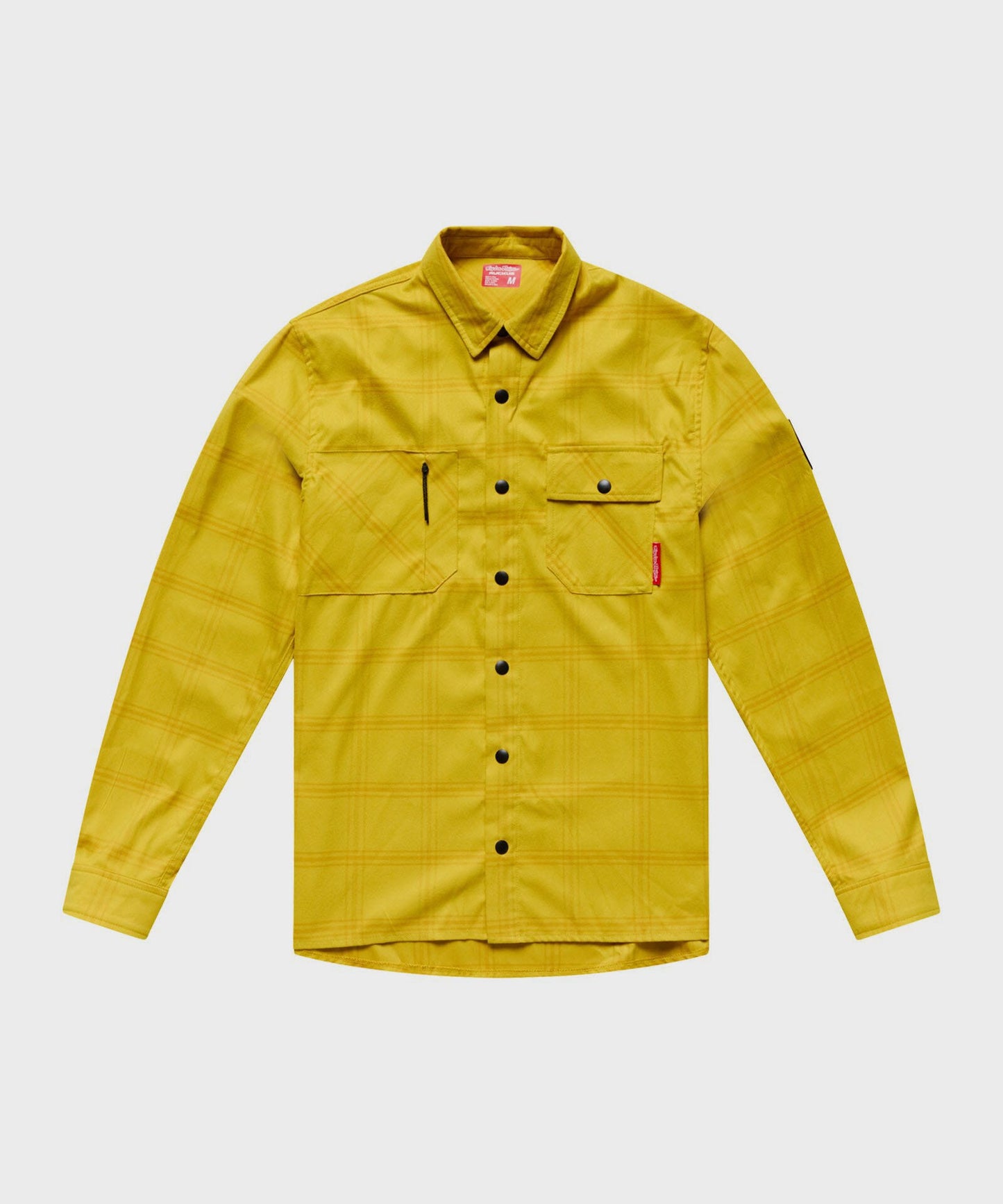 Troy Lee Designs Ruckus Ride Flannel 2026 - Yd Plaid Acid - View 1 - BRINK