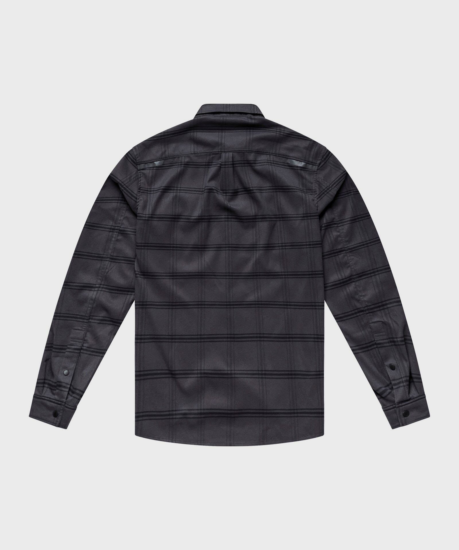 Troy Lee Designs Ruckus Ride Flannel 2026 - Yd Plaid Coal - View 2 - BRINK